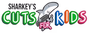 Sharkey's Cuts for Kids logo